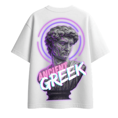 AI Generated Ancient Greek Vaporwave Design